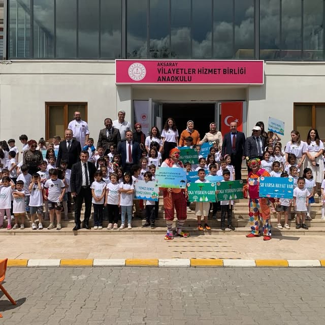 Aksaray'da Çevre Haftası Kutlandı: Öğrencilerle Plastik Kirliliği Bilinci Oluşturuldu