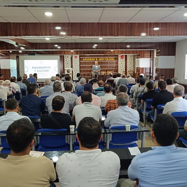Aksaray'da Yaz Kur'an Kursu Görevlilerine Bilgilendirme Semineri Düzenlendi