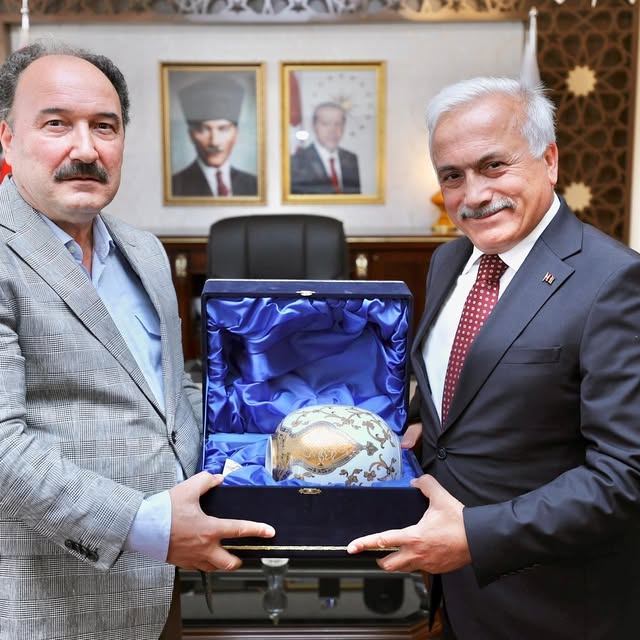 Aksaray Valisi Kumbuzoğlu Yargıtay Üyelerini Misafir Etti