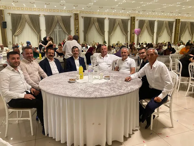Aksaray AK Parti İl Başkanı Aktürk, Yıldız ve Bülbül Ailelerinin Düğün Törenine Katıldı