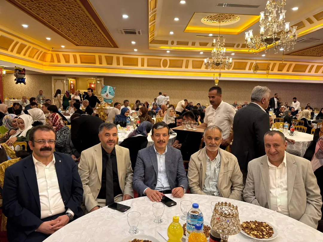 Aksaray AK Parti İl Başkanı Aktürk, Seda ve Mehmet Akif Çiftinin Düğün Merasimine Katıldı