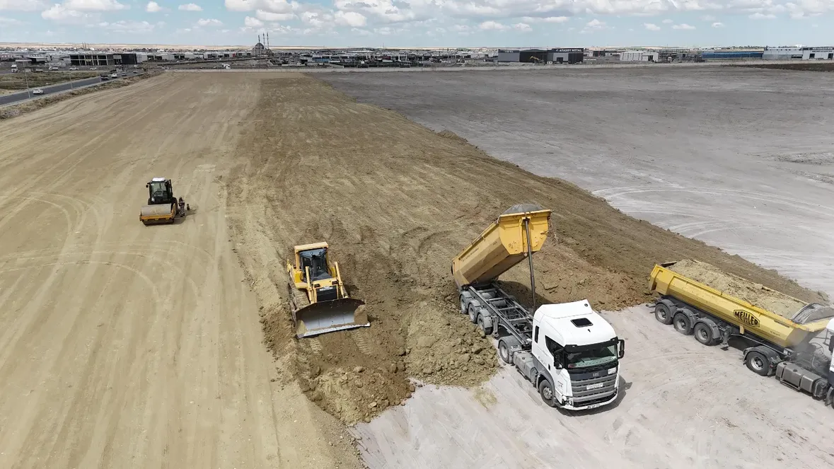 Aksaray'da Şehir İçi Trafiğine Neşeli Çözüm: Yeni Tır Garajı Projesi Başladı