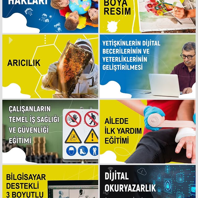 Aksaray'da Halk Eğitimi Merkezleri Bilişim Ağı HEMBA Kursları ile 3 Milyon Kişiye Ulaşıldı