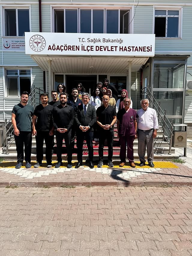 Aksaray İl Sağlık Müdürü Güleç Ağaçören Devlet Hastanesi'ni Ziyaret Etti