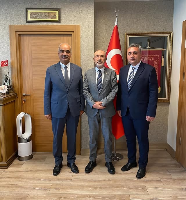 MHP Genel Başkan Yardımcısı Yıldırım, Aksaray İl Başkanı Karataş'ı Ziyaret Etti