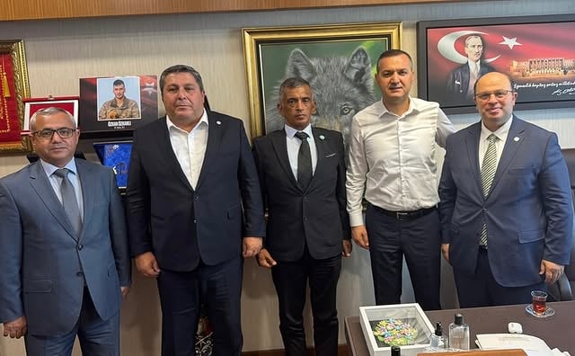 Aksaray Milletvekili Turan Yaldır, İYİ Parti Alanya İlçe Başkanı Hilmi Er'i TBMM'de Ağırladı