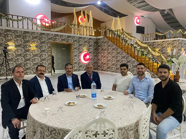 Aksaray AK Parti İl Başkanı Aktürk, Genç Çiftin Düğün Törenine Katıldı