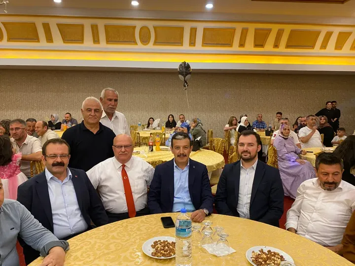 Aksaray AK Parti İl Başkanı Aktürk, Genc Çiftinin Düğün Törenine Katıldı