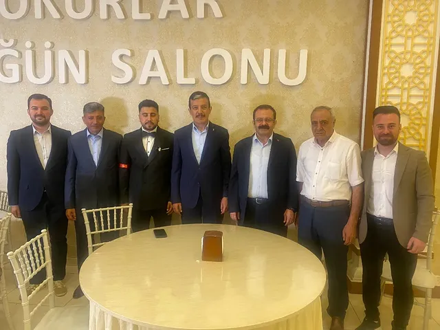 Aksaray AK Parti İl Başkanı Aktürk, Betül-Ahmet Çiftinin Düğün Merasimine Katıldı