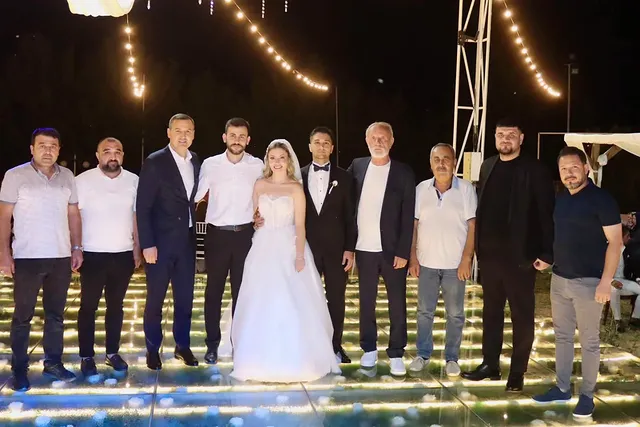 Aksaray'da İlayda ve Kürşat Çiftinin Düğününe Katılım