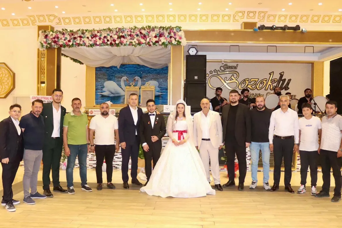 Aksaray'da İyi Parti İl Başkanı ve Merkez İlçe Başkanı Düğüne Katıldı