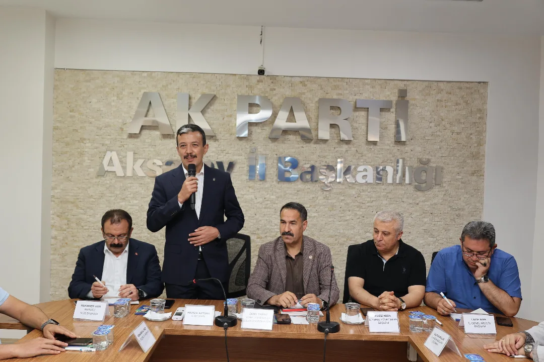 Aksaray AK Parti İl Başkanı Aktürk: Güçlü Yarınlar İçin Teşkilatla Birlikte Çalışılıyor