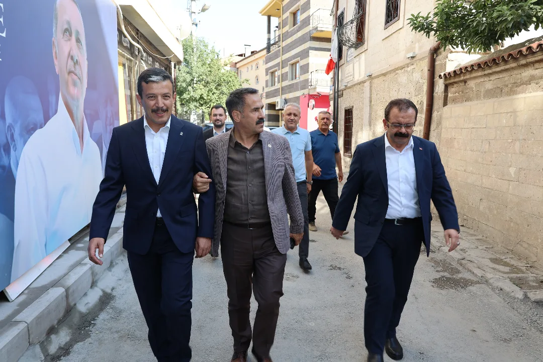 AK Parti İl Başkanı Hamza Aktürk’e Ziyaret