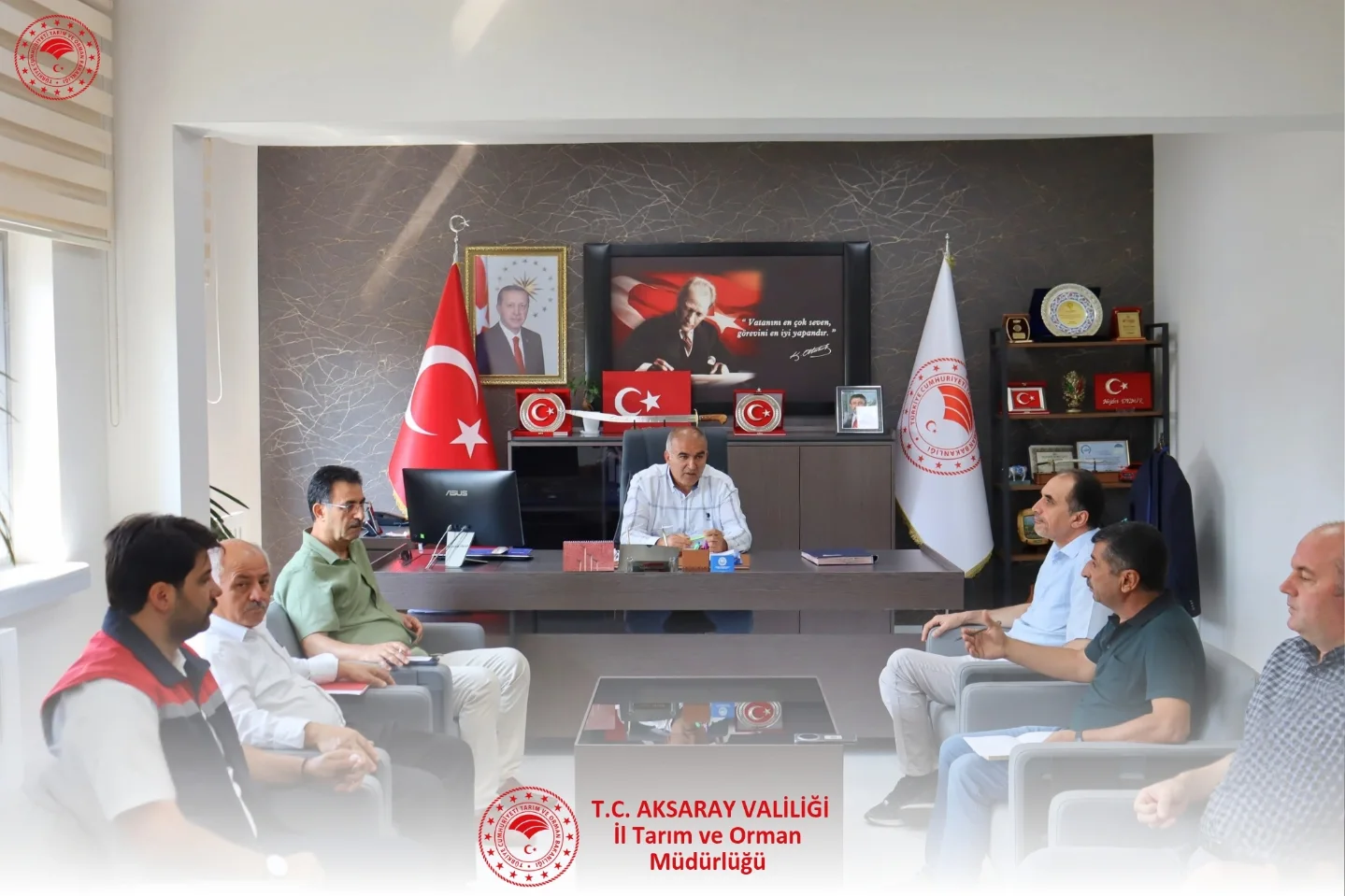 Aksaray Tarım İl Müdürlüğü Haftalık Toplantısı Yapıldı