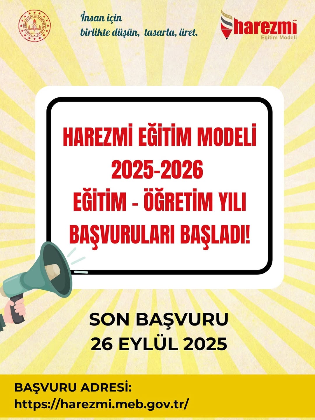 Harezmi Eğitim Modeli Başvuruları Başladı: Geleceğin Eğitiminde Yerinizi Alın