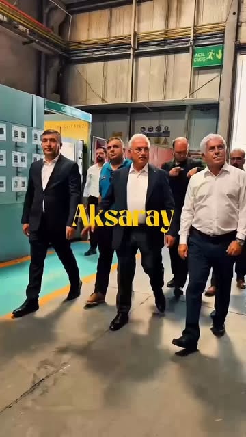 Aksaray Valisi Kumbuzoğlu, Organize Sanayi  Bölgesini Ziyaret Etti