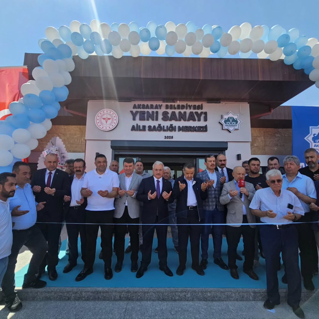 Aksaray'da Yeni Aile Sağlığı Merkezi Açıldı