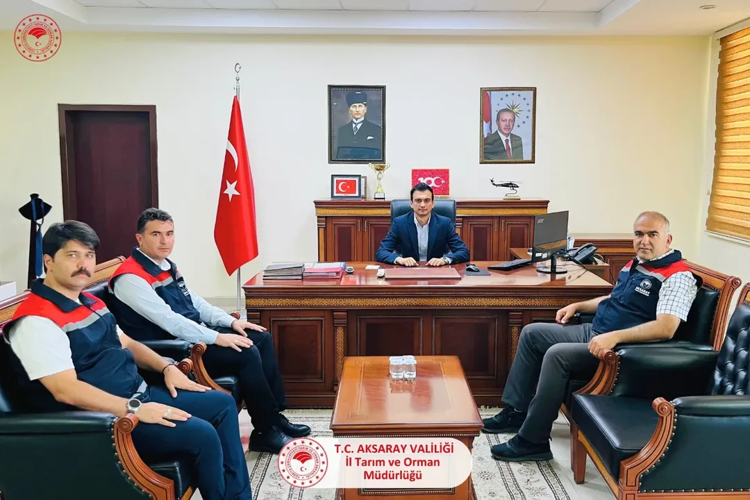 Aksaray'da Tarım İş Birliği Ziyareti: İl Müdürü Kaymakamı Makamında Ziyaret Etti