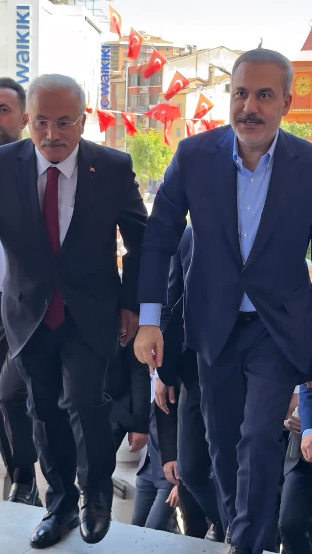 Dışişleri Bakanı Fidan, Aksaray'ı Ziyaret Etti