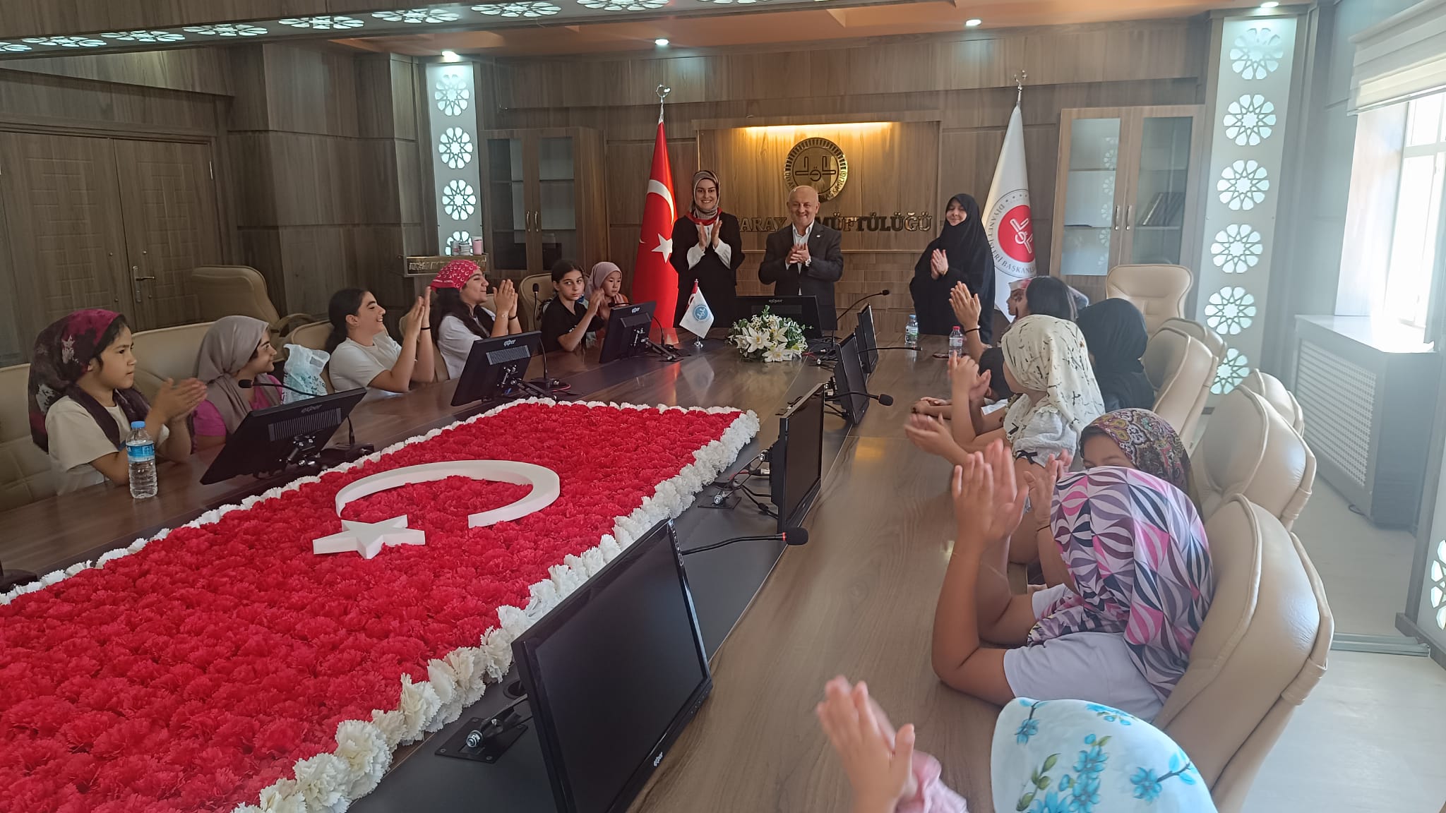 Aksaray'da Yaz Kur'an Kursu Öğrencilerinden Gazze'ye Harçlık Yardımı