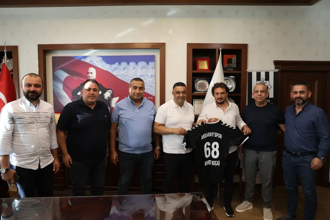 Aksarayspor FK, ATSO Başkanı Koçaş'ı Ziyaret Etti