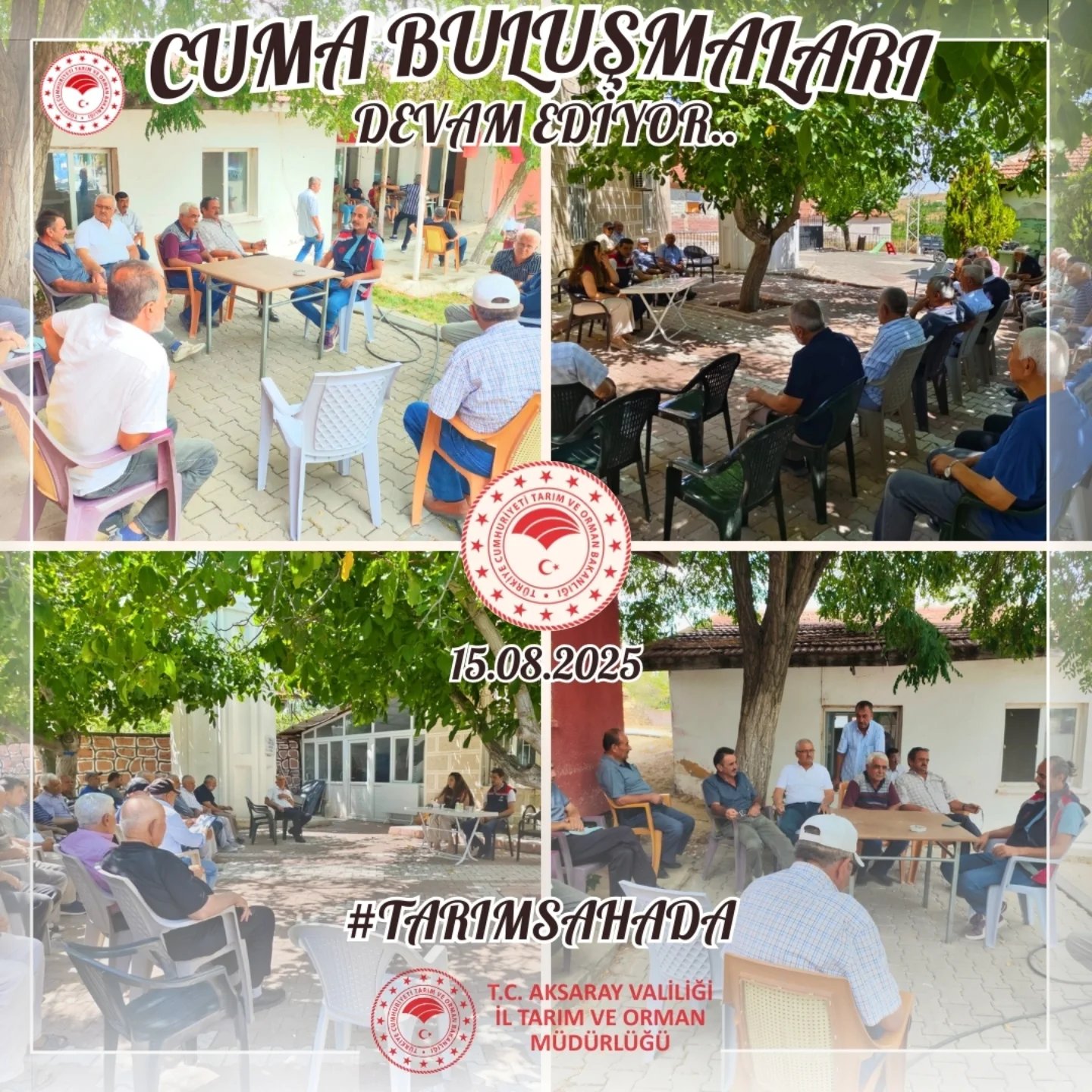 Aksaray'da Tarım Sektörüne Yönelik Bilgilendirme Toplantısı Düzenlendi