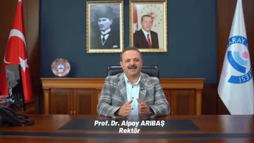 Aksaray Üniversitesi Yeni Rektörü Prof. Dr. Alpay Arıbaş'a Aileden Hoş Geldiler