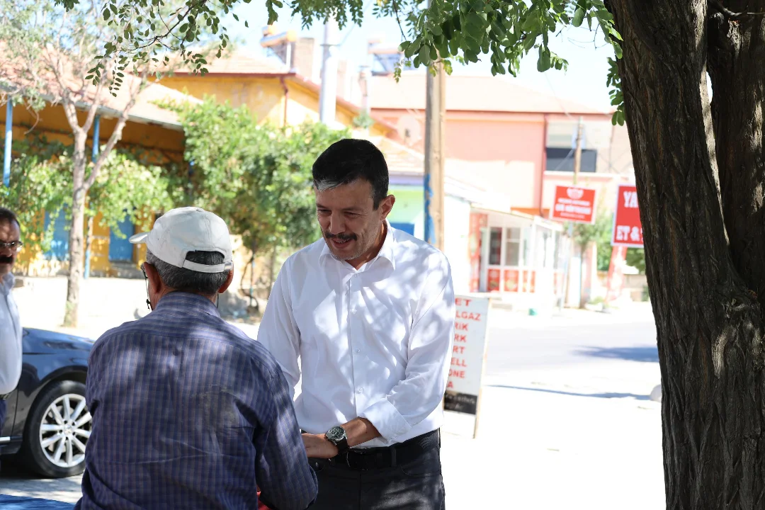 Aksaray'da AK Parti Teşkilatı, Karaören Köyü'nü Ziyaret Etti