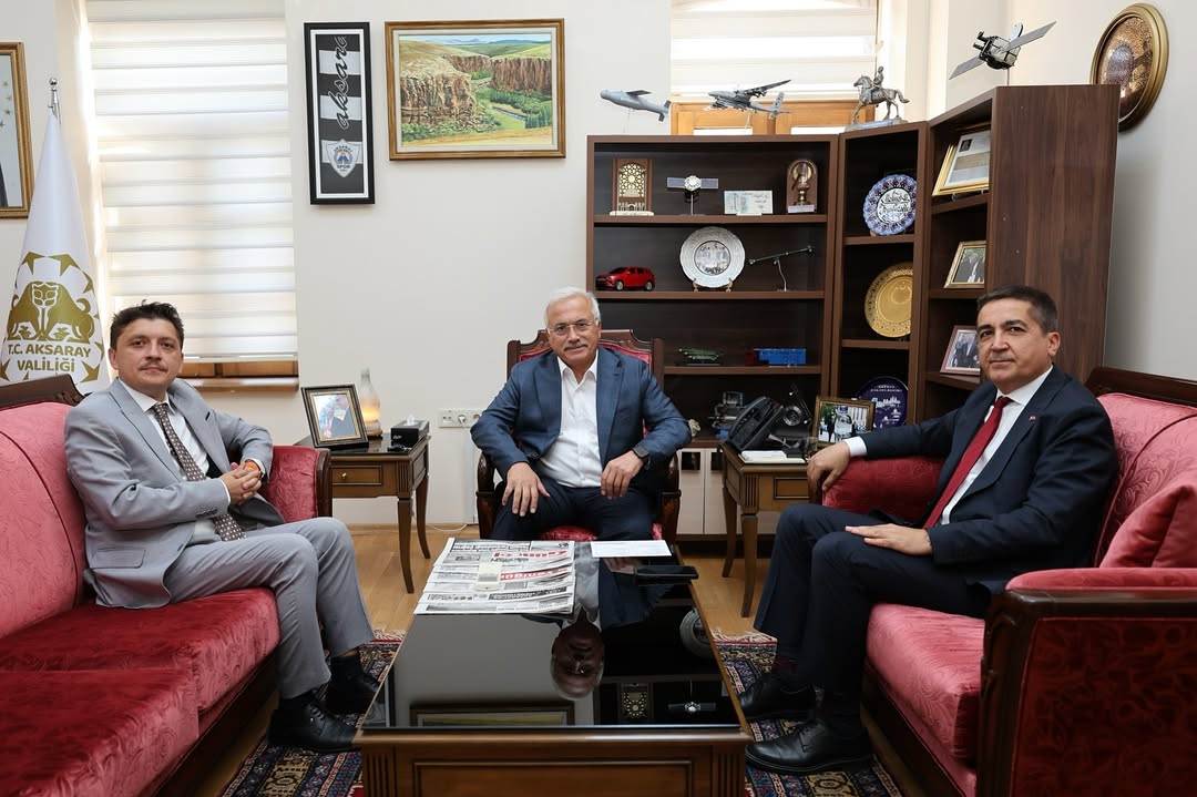Aksaray Valisi Kumbuzoğlu, Tacikistan İş Konseyi Başkanı ile İstişarelerde Bulundu