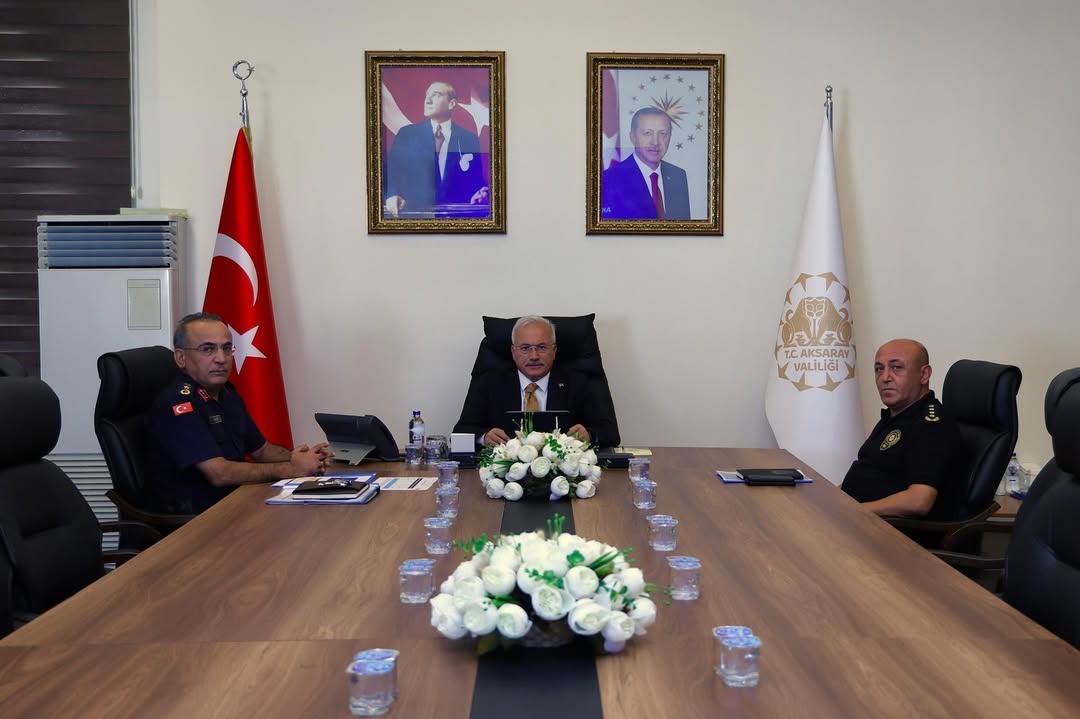 Aksaray Valisi Kumbuzoğlu, Güvenlik Toplantısı Düzenledi