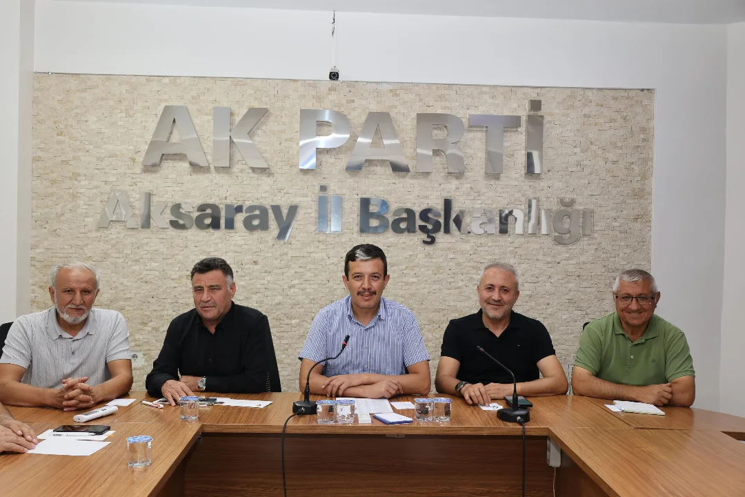 Aksaray AK Parti İl Yönetim Kurulu Haftalık Toplantısı Gerçekleştirildi