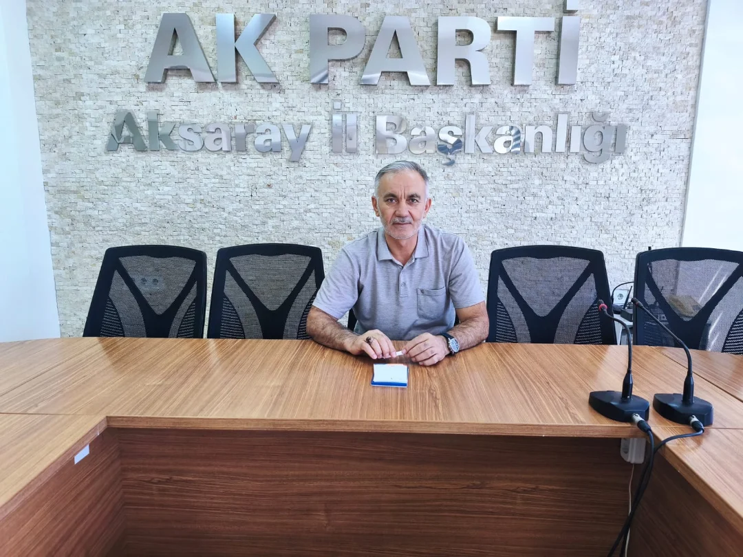 AK Parti Aksaray İl Başkanı Hamza Aktürk Görev verdi
