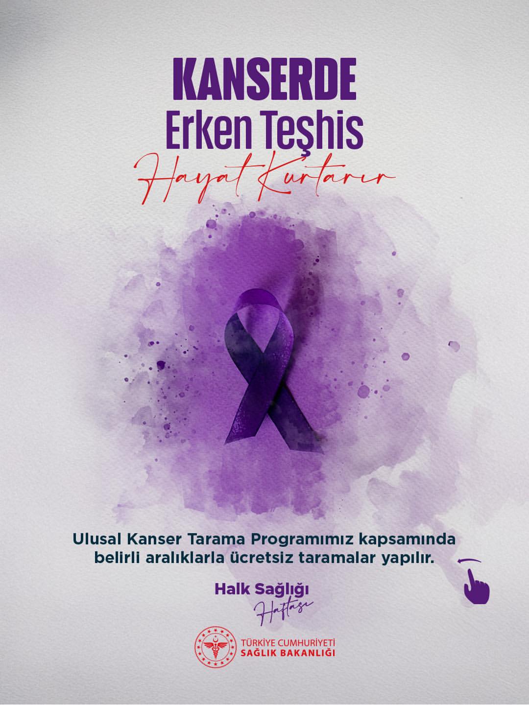 Aksaray'da Kanser Erken Teşhis Bilincini Artırmak İçin Çalışmalar Sürdürülüyor