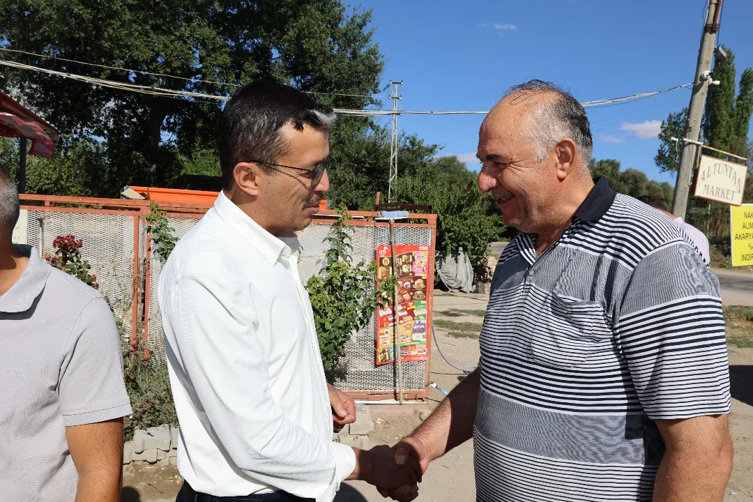AK Parti Aksaray İl Başkanı Aktürk, Ağaçören Hüsrev Köyü'nü Ziyaret Etti