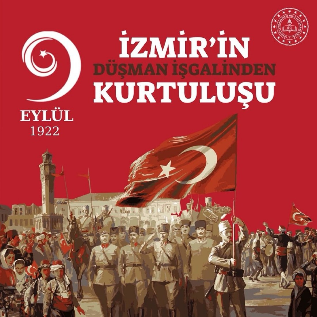 Aksaray'da 9 Eylül Zaferi Coşkuyla Kutlandı