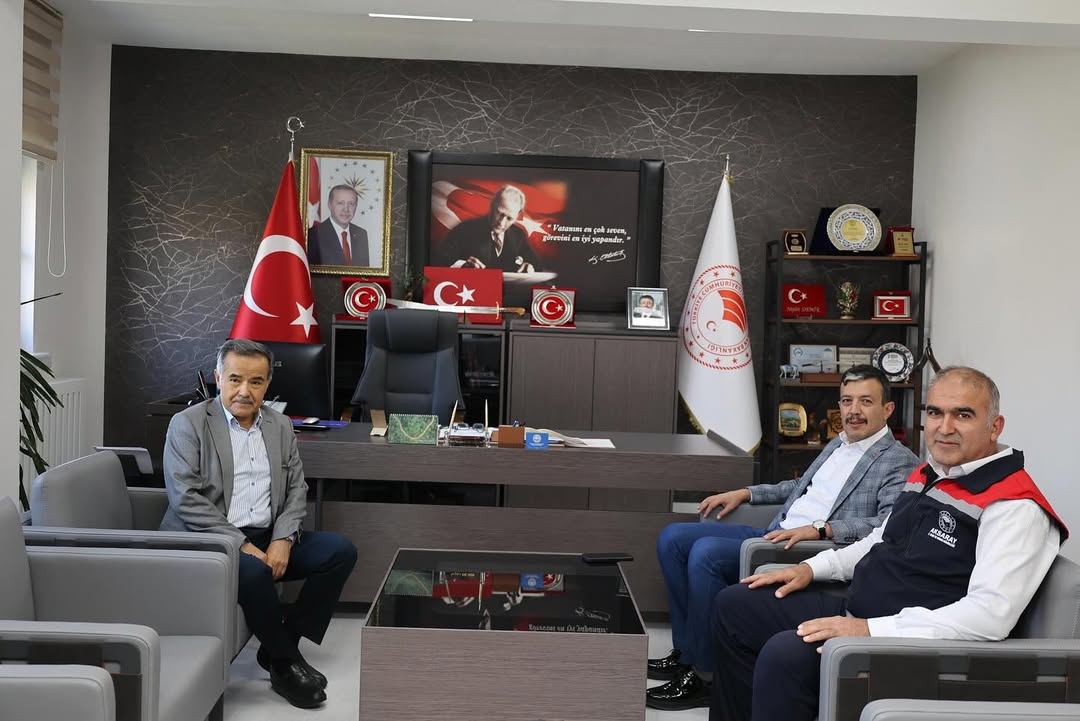 AK Parti Aksaray İl Başkanı Aktürk, Tarım ve Orman İl Müdürünü Ziyaret Etti