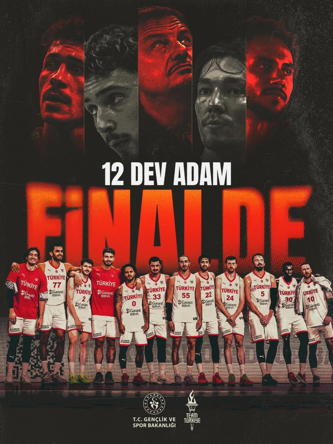 A Milli Erkek Basketbol Takımı EuroBasket 2025 Finaline Yükseldi