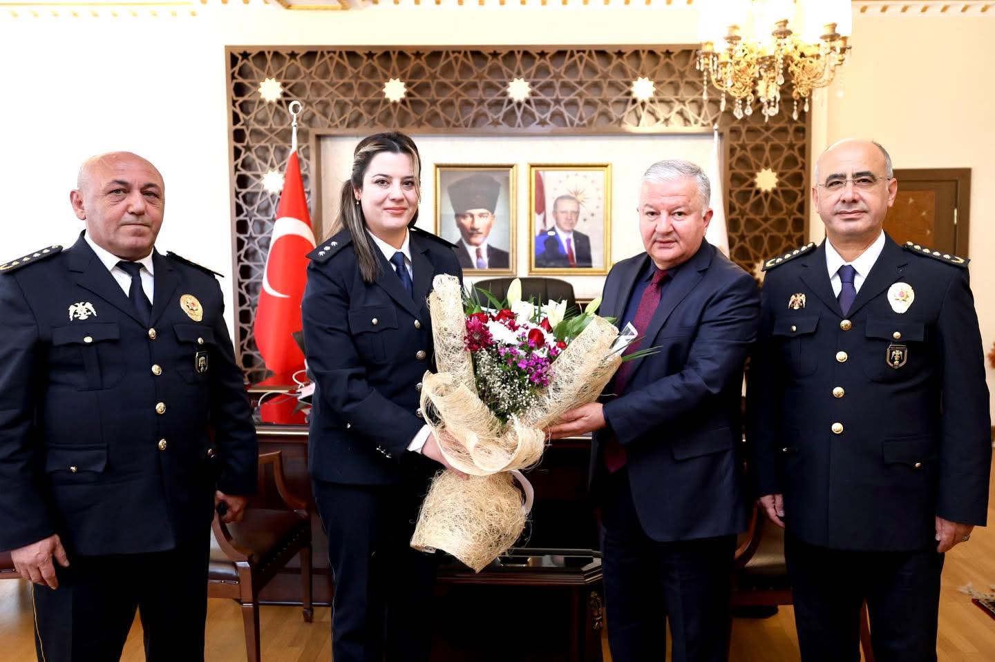 Vali Murat Duru’dan Polis Haftası’nda Anlamlı Kabul
