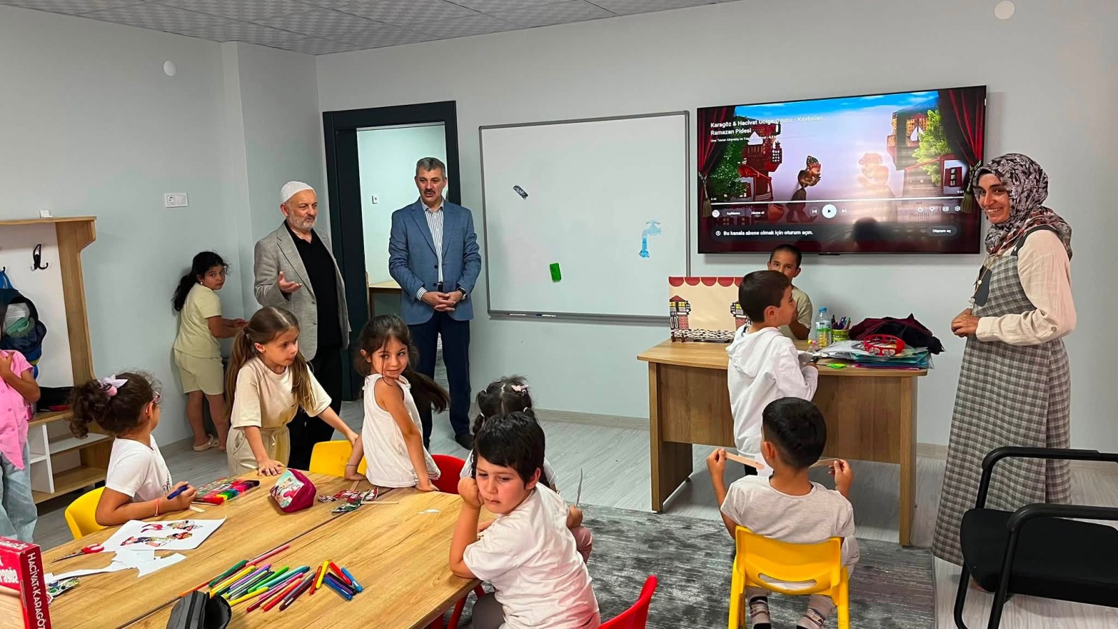 MİLLETVEKİLİ ALTINSOY’DAN GÜLŞEN SARRAFOĞLU KUR’AN KURSU’NA ZİYARET: “GELECEĞİMİZİN MİMARLARIYLA BİR ARAYA GELDİK”