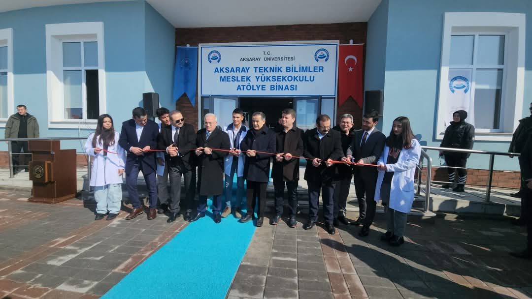 Aksaray Üniversitesi Yeni Atölye Binasını Hizmete Aldı