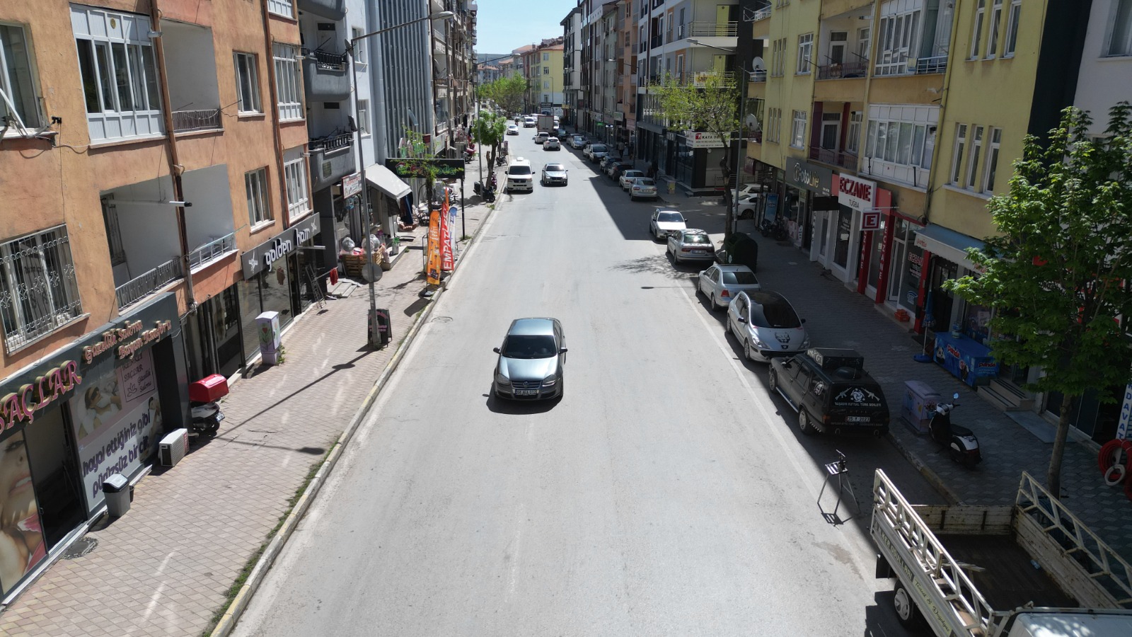 AKSARAY BELEDİYESİ BÜYÜK BÖLCEK CADDESİNİ YENİLEMEYE HAZIRLANIYOR