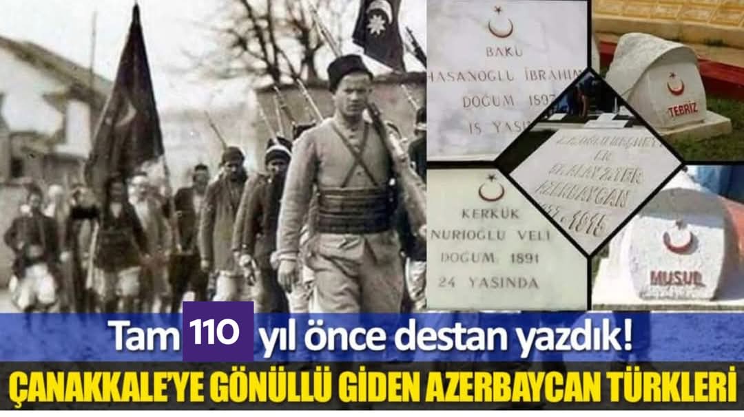 Çanakkale Savaşı'nda Unutulmayan Azerbaycan Kahramanları