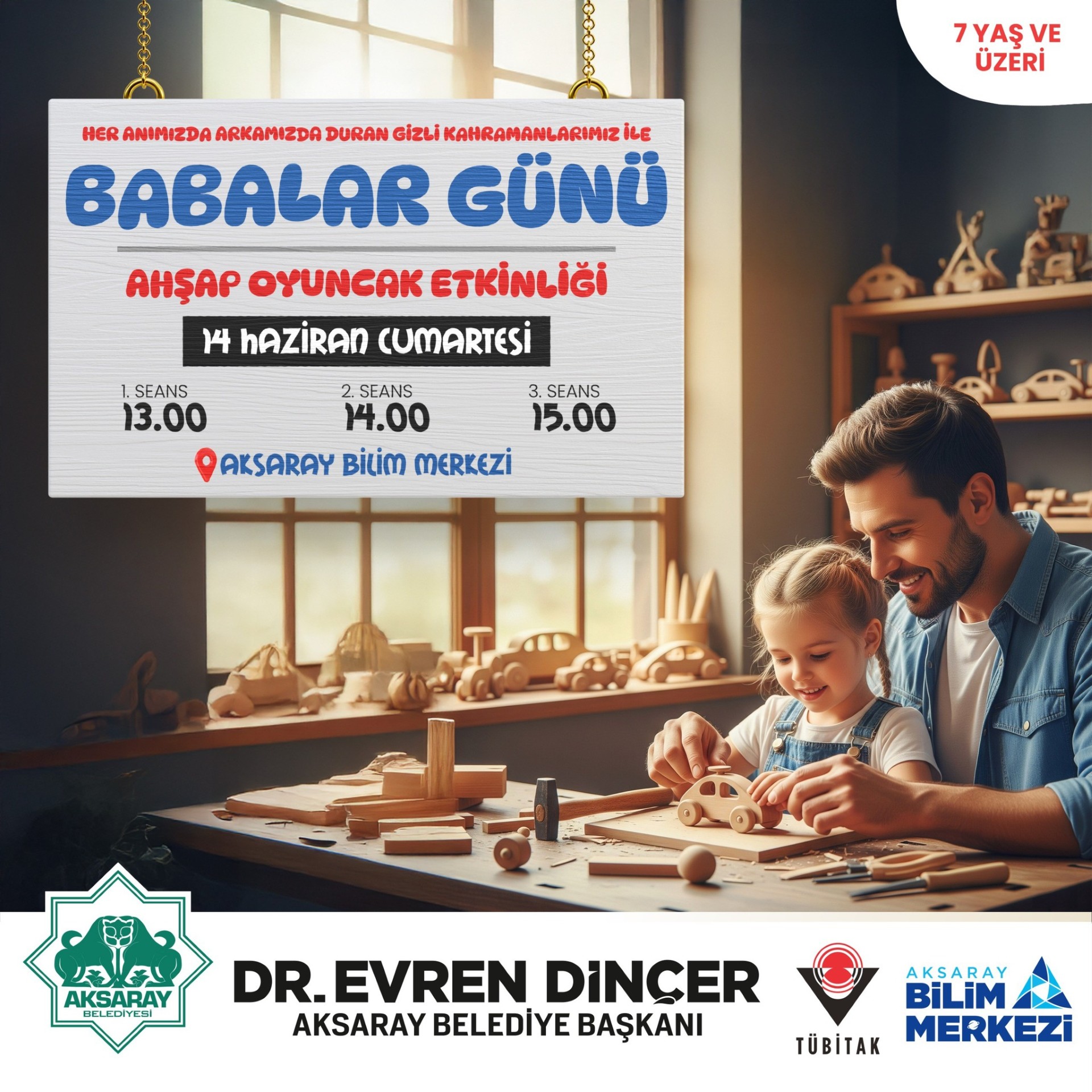 BELEDİYEDEN BABALAR GÜNÜNE ÖZEL ETKİNLİK 