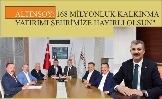 MİLLETVEKİLİ ALTINSOY: