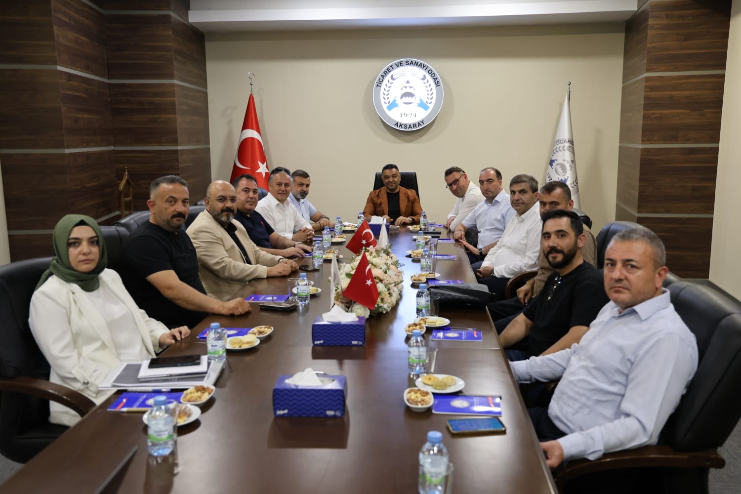 Hart voor Den Haag Partisi Başkanı Richard de Mos ve Heyetinden ATSO’ya Ziyaret