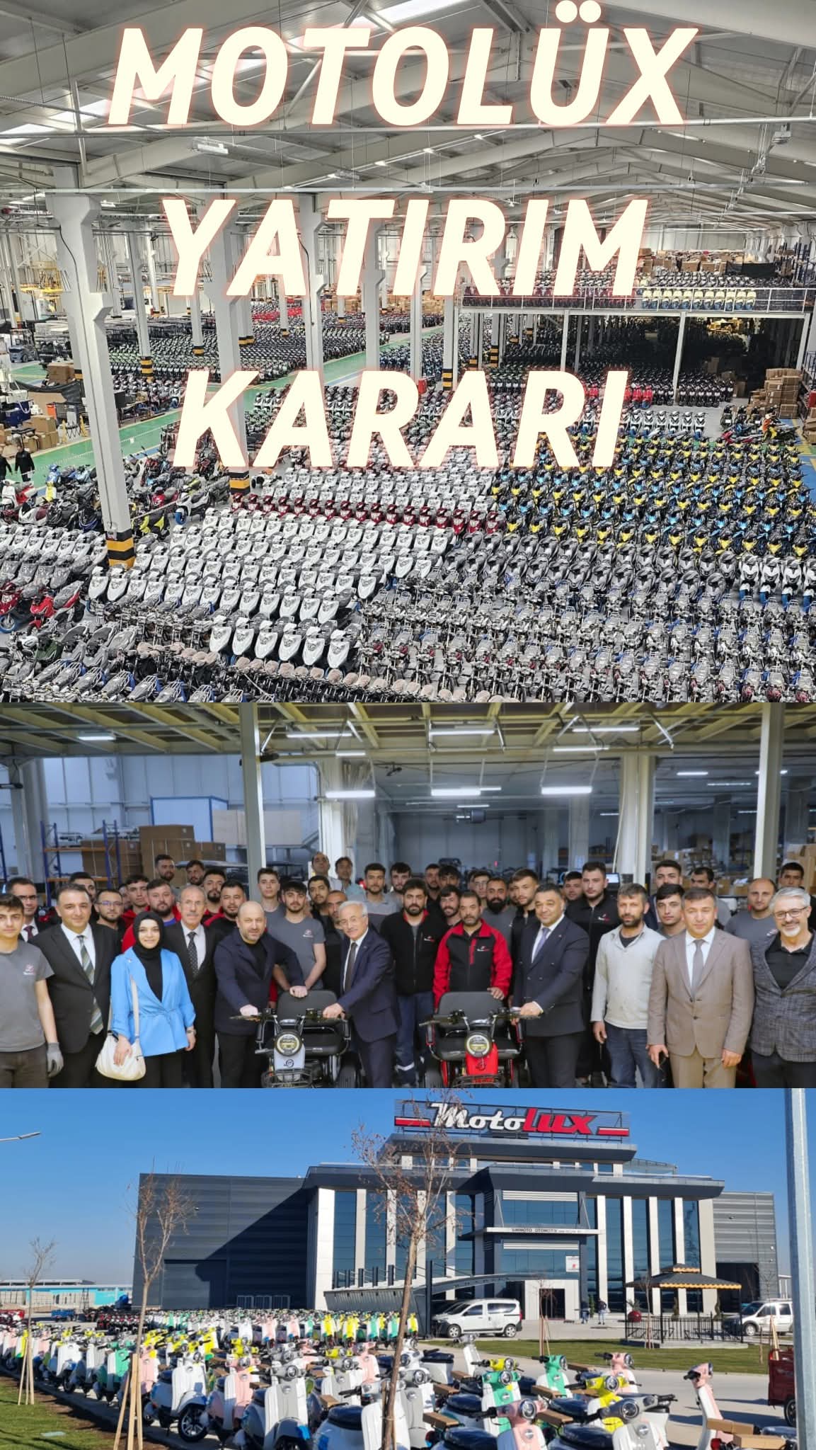 MOTOLÜX  AKSARAYA EK YATIRIM KARARI ALDI 