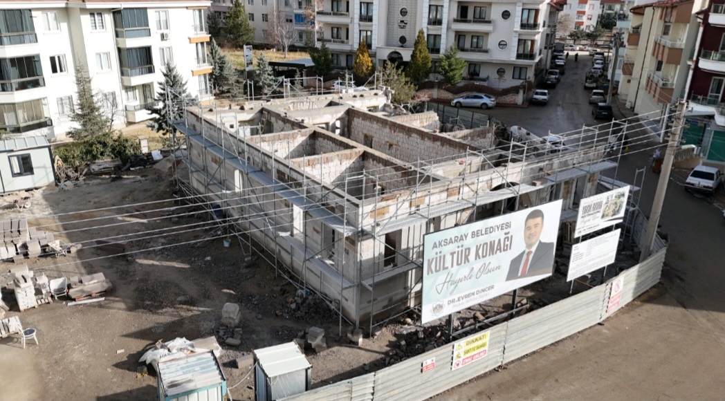 İHTİŞAMLI KEMER YAPILARIYLA YÜKSELEN KÜLTÜR KONAĞI BÖLGENİN ÇEHRESİNİ DEĞİŞTİRİYOR