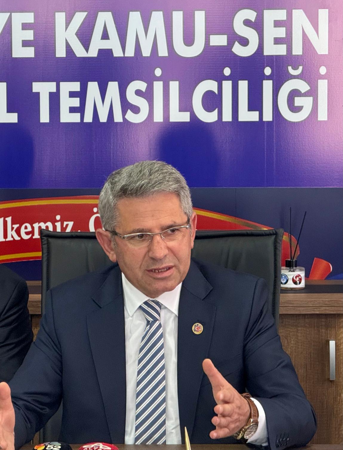 Türk Diyanet Vakıf-Sen Genel Sekreteri Şanlı Memur ve Emekli Alarm veriyor.dedi