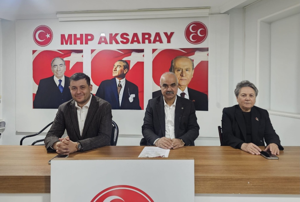 MHP Aylık Olağan Toplantısı yapıldı. 