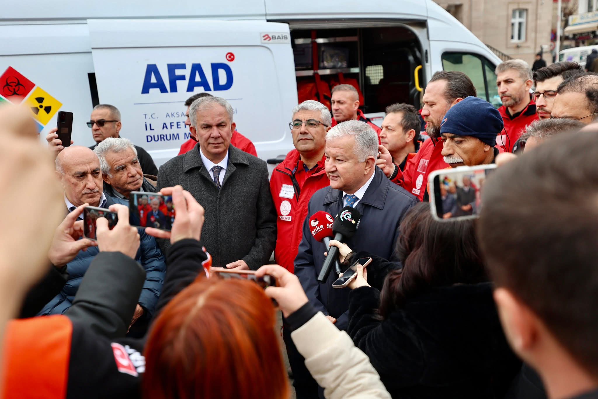6 Şubat Depremlerinin Yıl Dönümünde Aksaray’da Anma Programı Düzenlendi